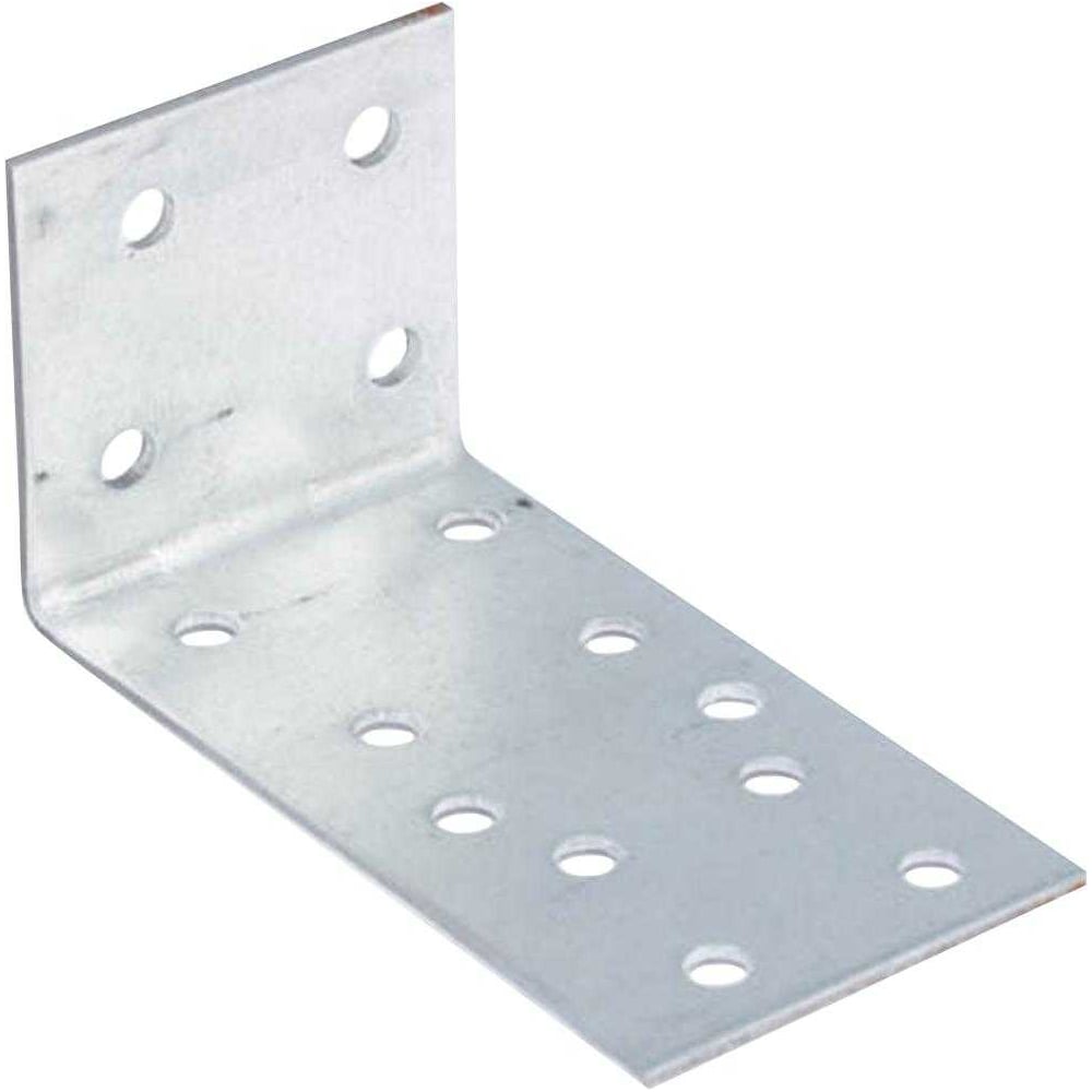 Изображение товара Крепежный уголок ARNO INDUSTRIES анкерный 40х80х40 мм 10 шт. для монтажа деревянных конструкций сталь оцинкованный AJH040080231299