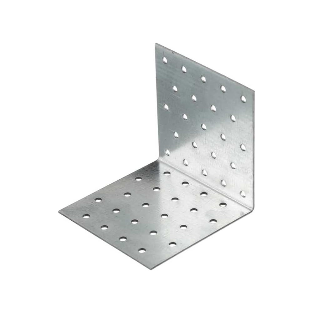 Изображение товара Крепежный уголок ARNO INDUSTRIES 50х50х50 мм 10 шт. равносторонний для соединения и усиления деревянных конструкций оцинкованный AJR050050233999