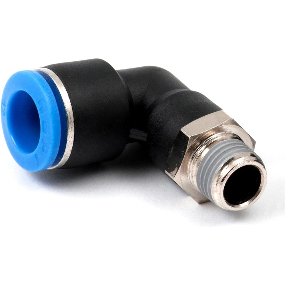 Изображение товара Пневмофитинг HIMPT PL 12-02 1/4R резьба цанговый L-образный
