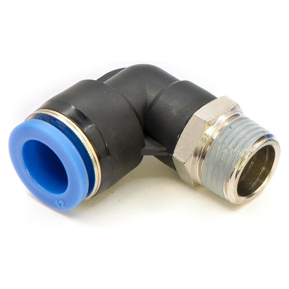 Изображение товара Пневмофитинг HIMPT PL 12-03 (R3/8) угловой, 5 шт