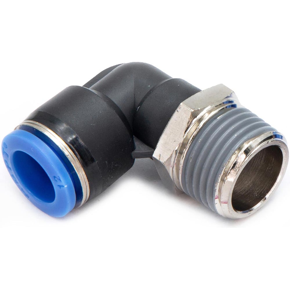 Изображение товара Пневмофитинг HIMPT PL 12-04  угловой с наружной резьбой 1/2М