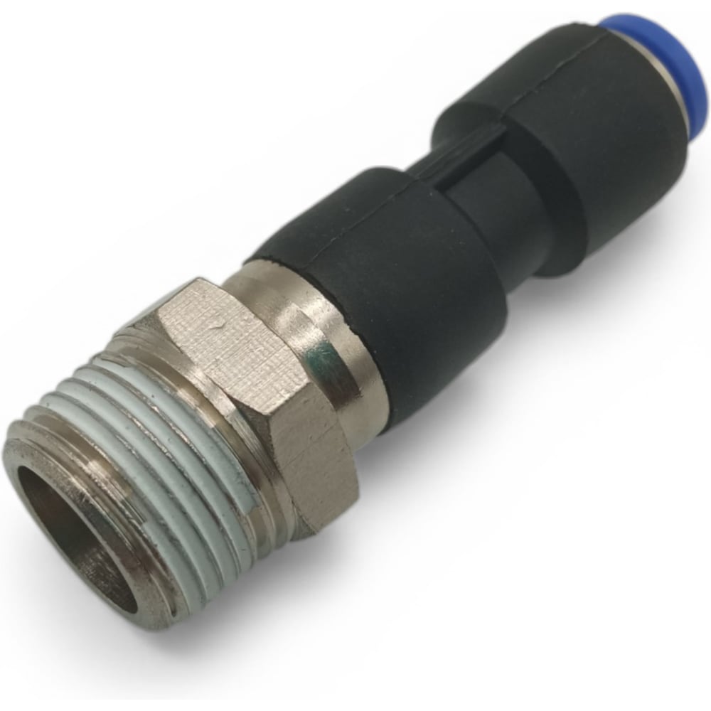 Изображение товара Фитинг прямой поворотный Контактная Механика трубка 6мм, 3/8 KRPC06-03