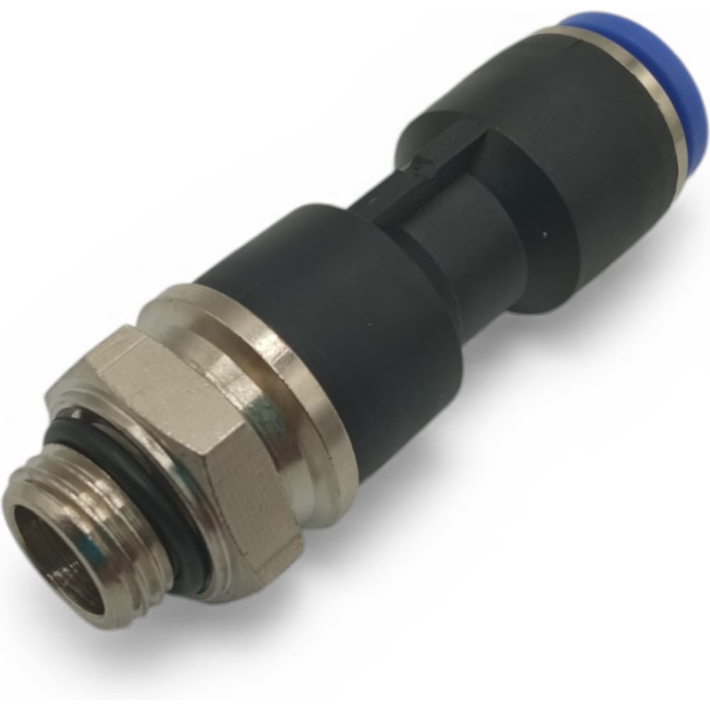 Изображение товара Фитинг прямой поворотный Контактная Механика трубка 8мм, G1/4 KRPC08-02G