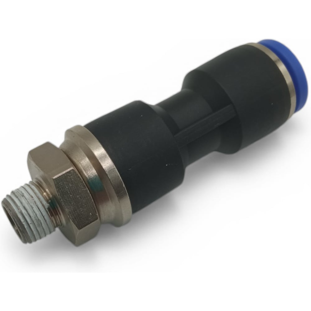 Изображение товара Фитинг прямой поворотный Контактная Механика трубка 10мм, 1/8 KRPC10-01