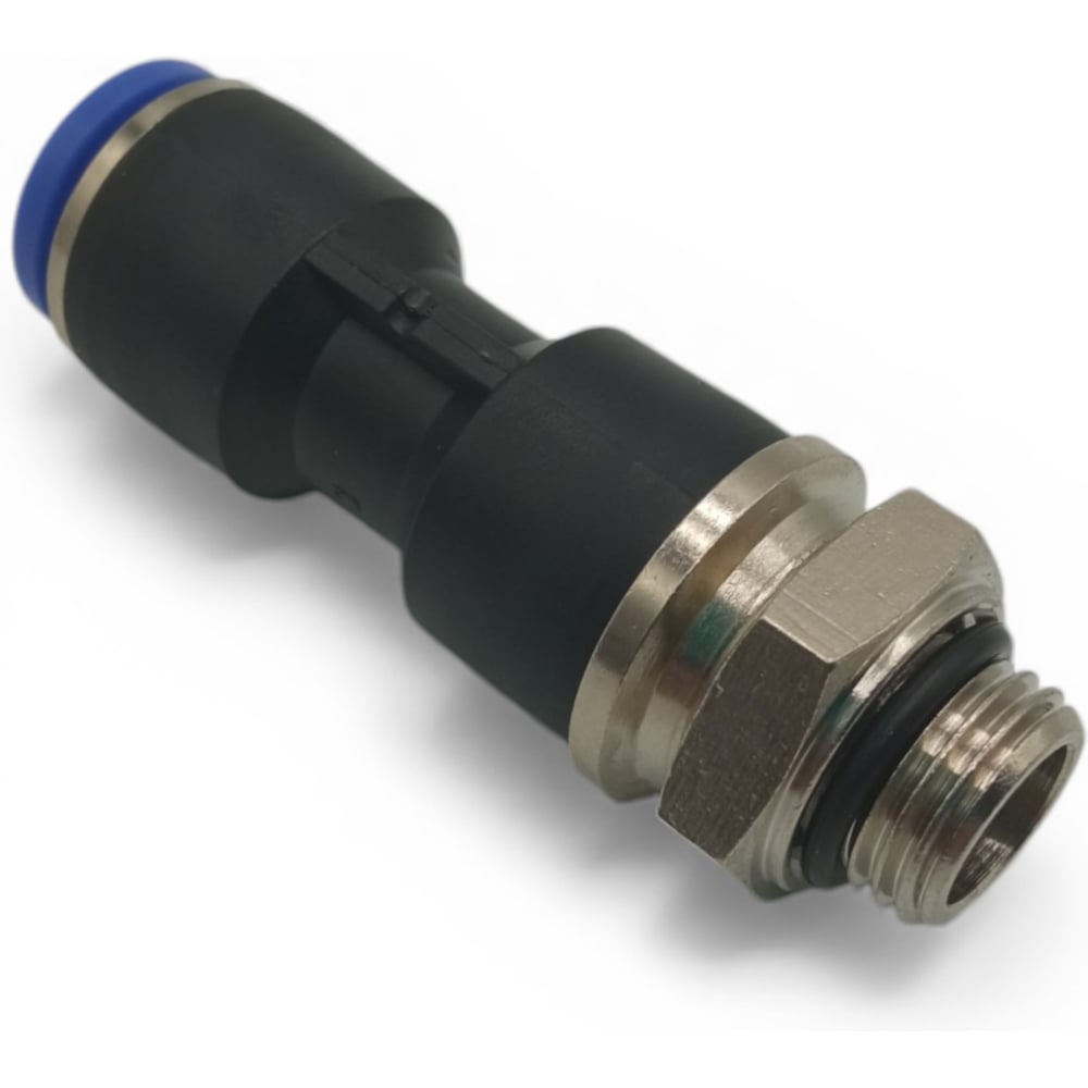 Изображение товара Фитинг прямой поворотный Контактная Механика трубка 10мм, G1/4 KRPC10-02G