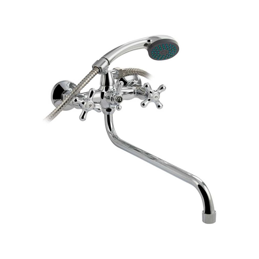 Изображение товара Смеситель SANAX МайФайр 87308 для ванной с длинным изливом 350 мм