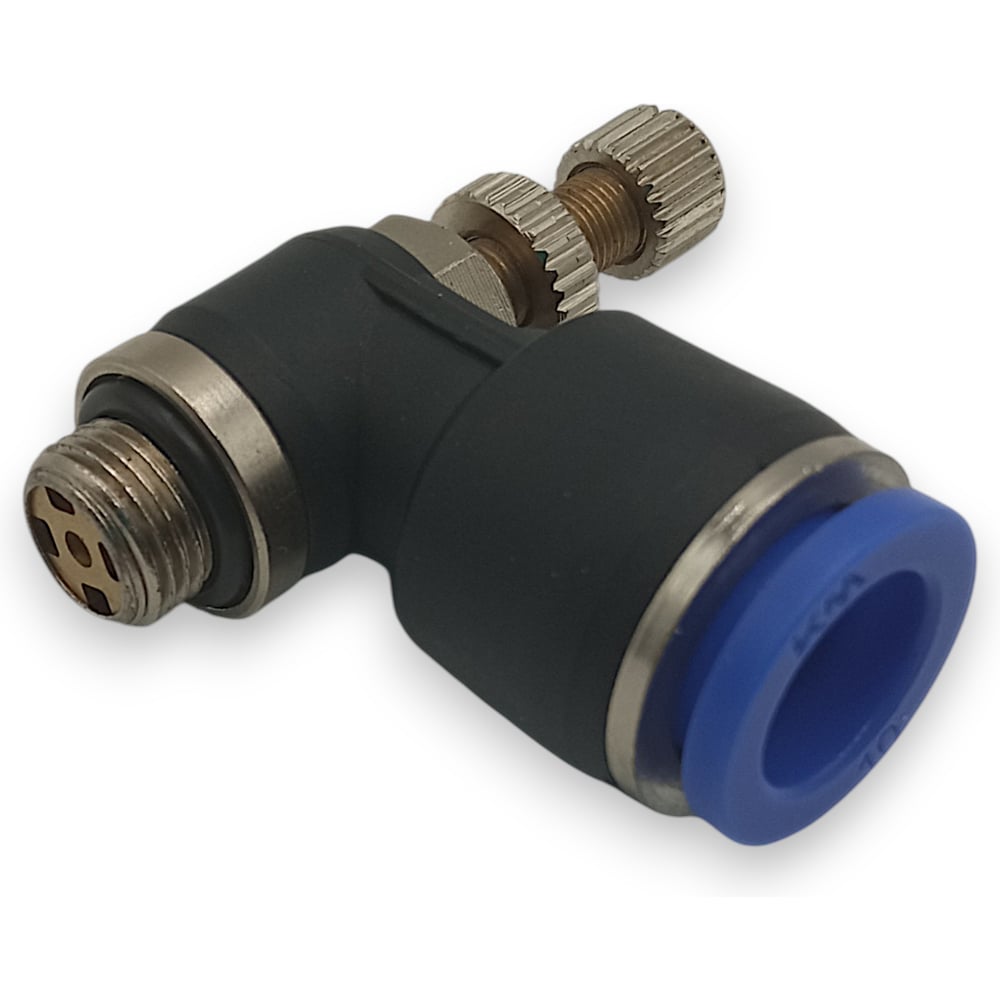 Изображение товара Дроссель Контактная Механика трубка 10мм G1/8 KZSC10-01G