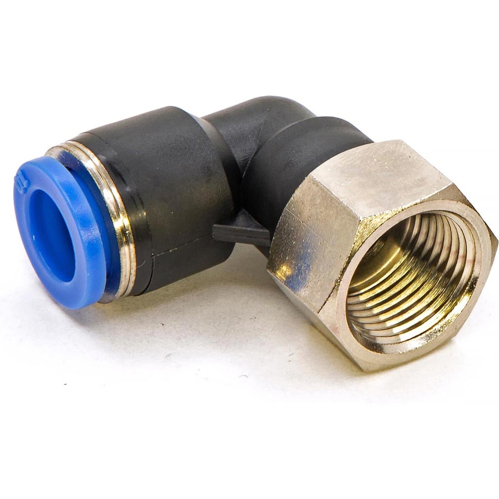 Изображение товара Пневмофитинг HIMPT PLF 10-03 Уголок с внутренней резьбой 3/8F-10 мм