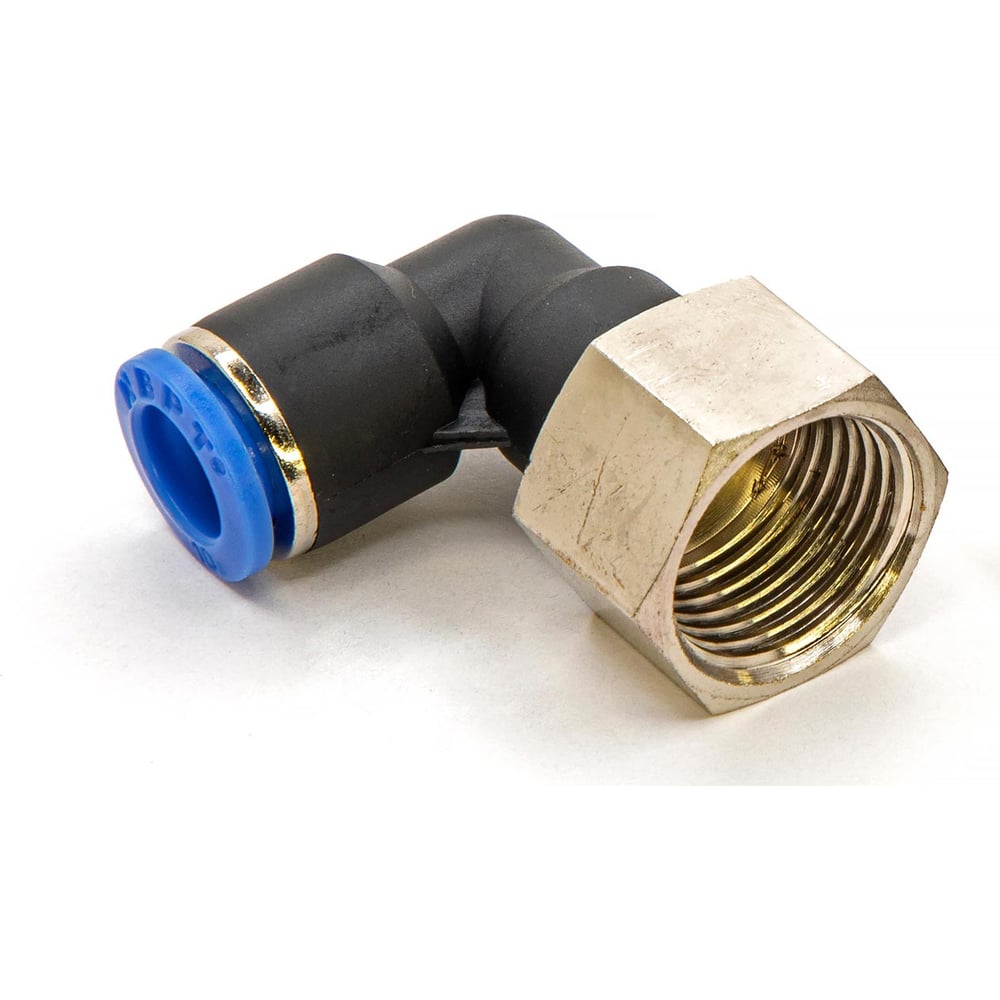 Изображение товара Пневмофитинг цанговый L-образный с внутренней резьбой HIMPT 5 шт PLF 10-04 (R1/2) 00-00026585