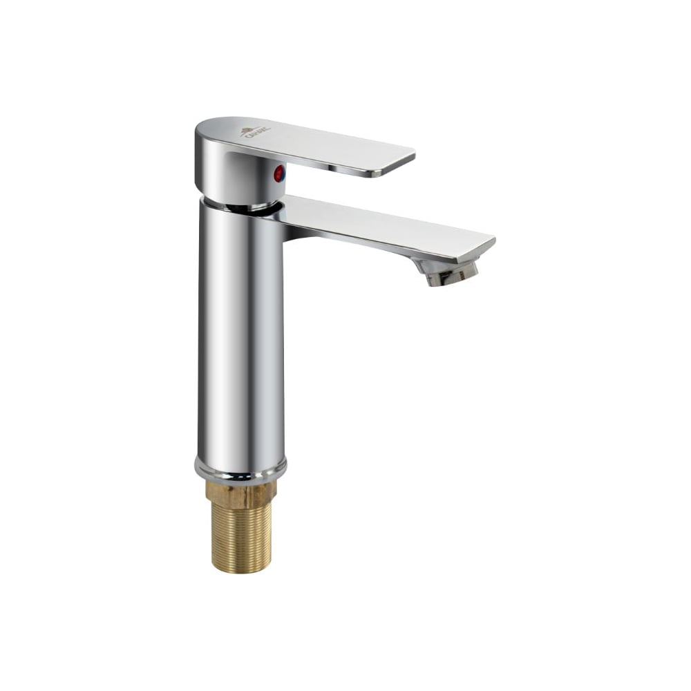 Изображение товара Смеситель для раковины САНАКС шаровый, картридж 35мм, цвет хром 48015