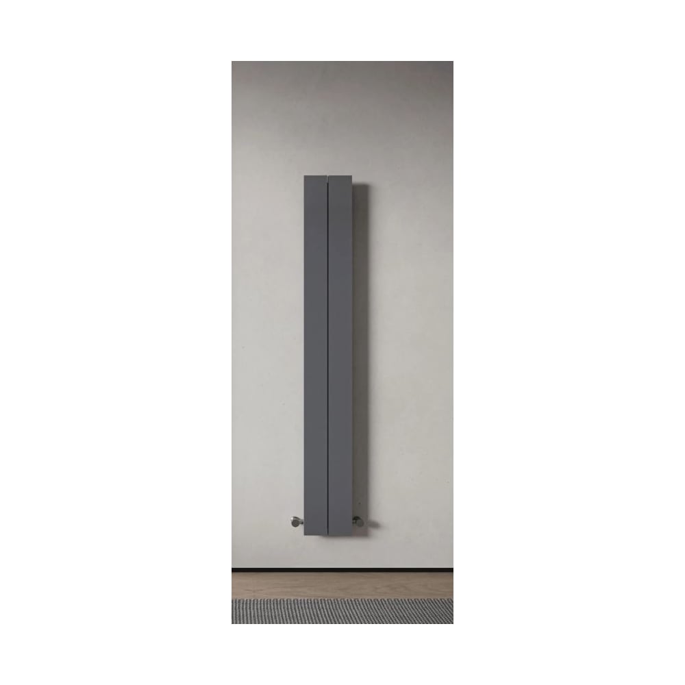 Изображение товара Радиатор MIVARMO Multiflex MB2-1750-7024 Центральное 3/4 графитовый серый