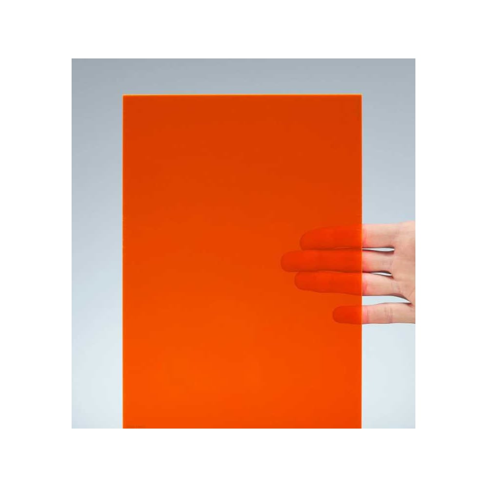 Изображение товара Оргстекло Papa Plastic FLU-KRAS-20-15-3 Флуоресцентно красное, 3 мм
