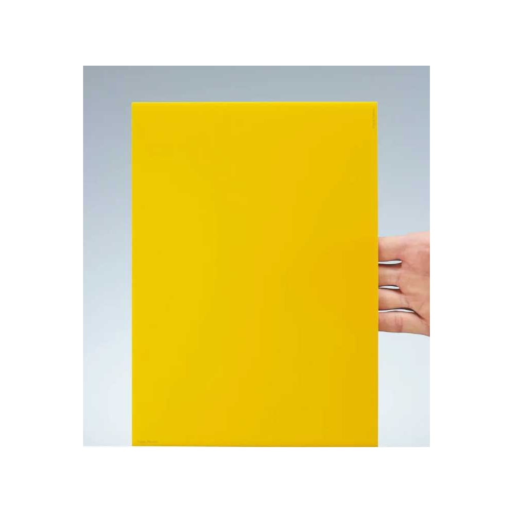 Изображение товара Оргстекло Papa Plastic темно-желтое, литое, светорассеивающее, 20х15 см, 3 мм, 1 лист. ZHEL-TEM-20-15-3