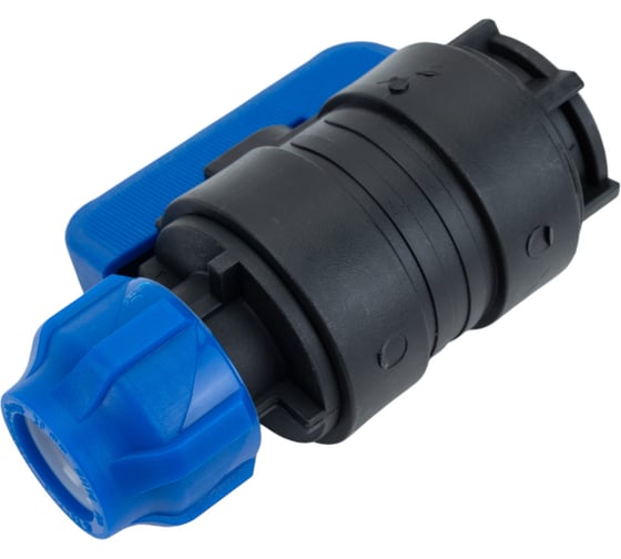 Изображение товара Шаровой кран VALFEX ПНД компрессионный цанга - внутренняя резьба, разборный 20x3/4" 1210012520034