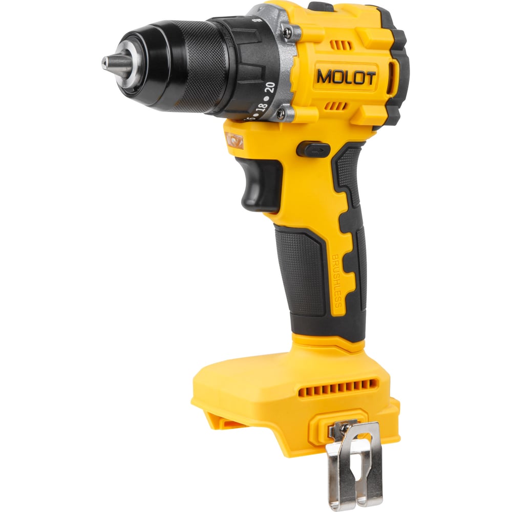 Изображение товара Дрель-шуруповерт MOLOT аккумуляторная MBD 1825 Li XLT Lite SOLO ЦИ-1633257060