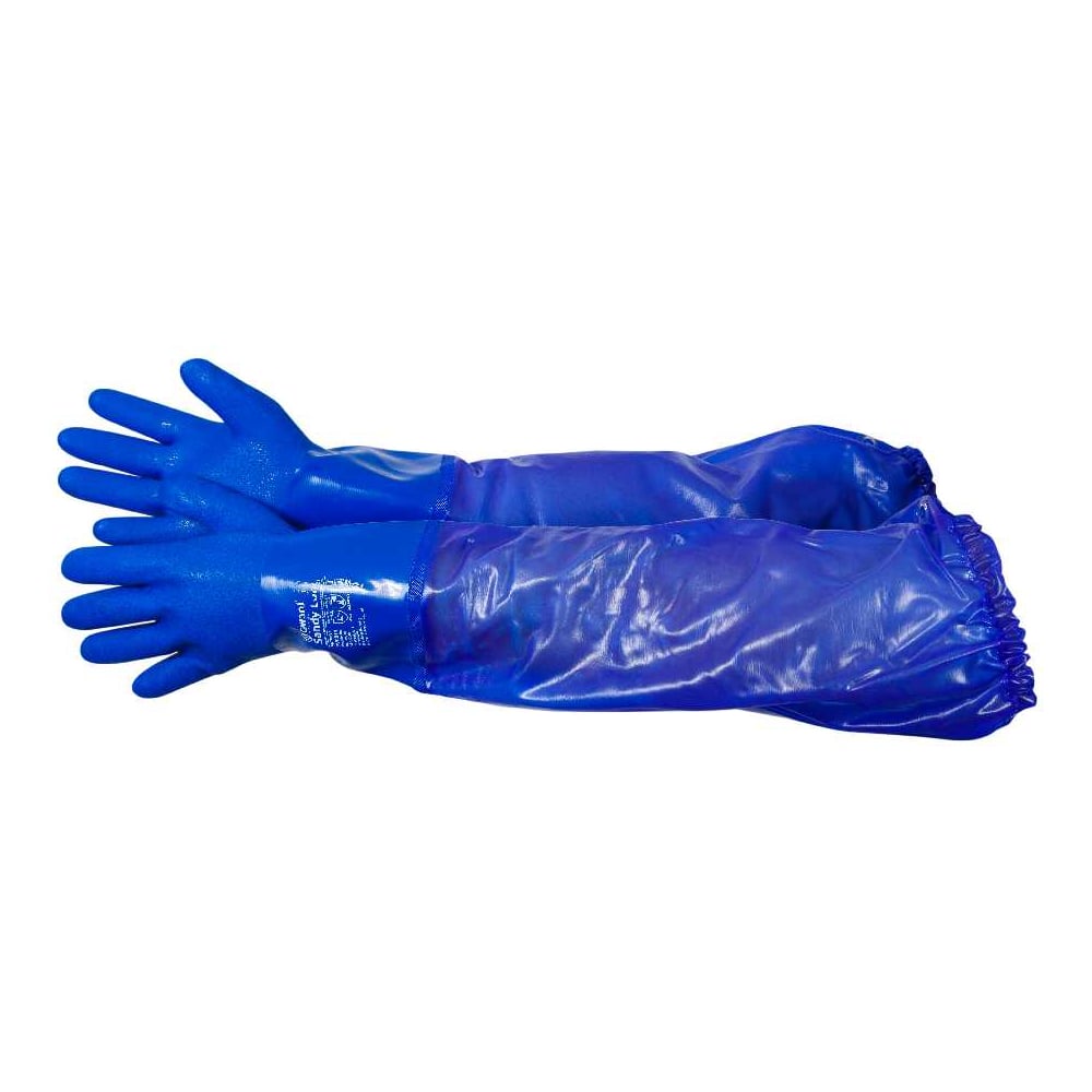 Изображение товара Перчатки ПВХ GWARD Sandy Long индивидуальная упаковка 1 пара (размер 10 (XL)) PVC014/XL1