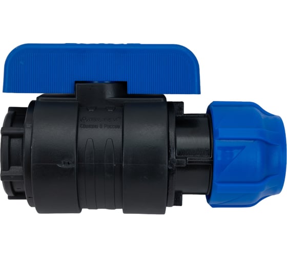 Изображение товара Шаровой кран VALFEX ПНД компрессионный цанга - внутренняя резьба, разборный 32x1" 1210012532100