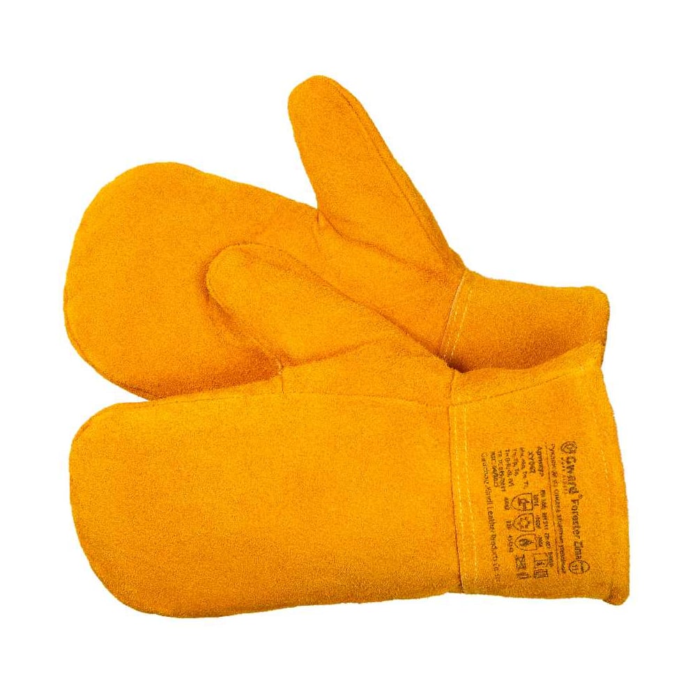 Изображение товара Перчатки спилковые утепленные GWARD Forester Zima индивидуальная упаковка 1 пара (размер 11 (XXL)) XY042/XXL1