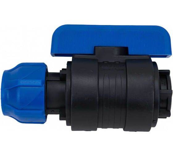 Изображение товара Шаровой кран VALFEX ПНД компрессионный цанга - внутренняя резьба, разборный 25x1/2" 1210012525012