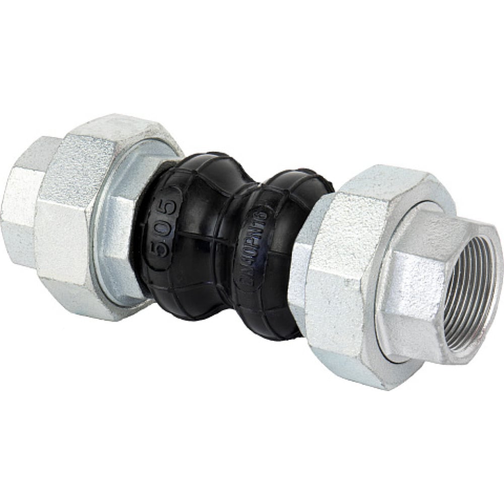 Изображение товара Компенсатор RUSHWORK DN065 PN16 Резьбовой EPDM+Nylon