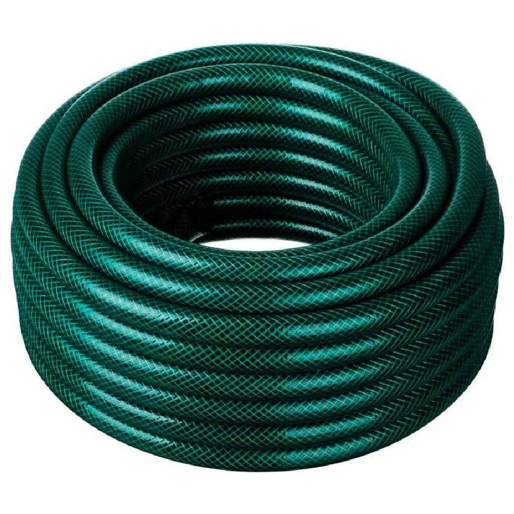 Изображение товара Шланг ПВХ 3-слойный армированный ЛЕТО Стрекоза 3/4 (18х21 мм), 20 м, с желтой полосой 731