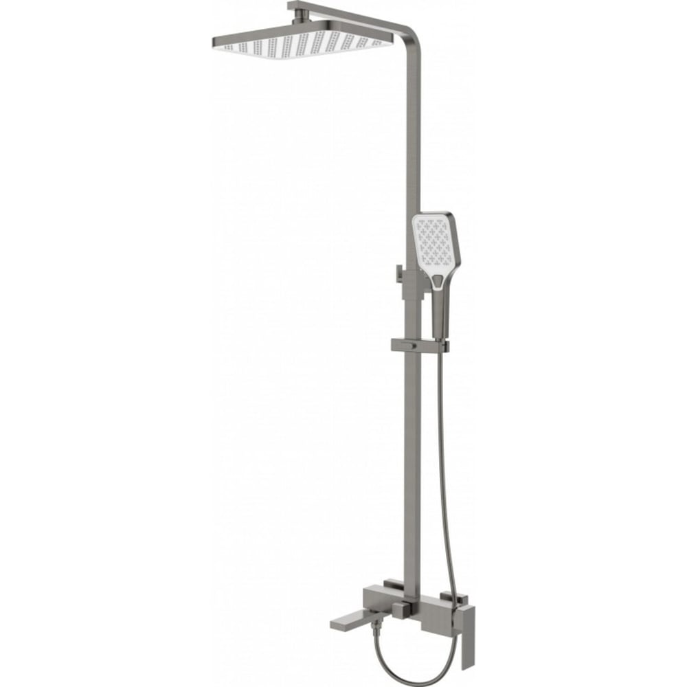 Изображение товара Система душевая Esbano BASCO DS-GM оружейная сталь ESDSBASC-DSGM