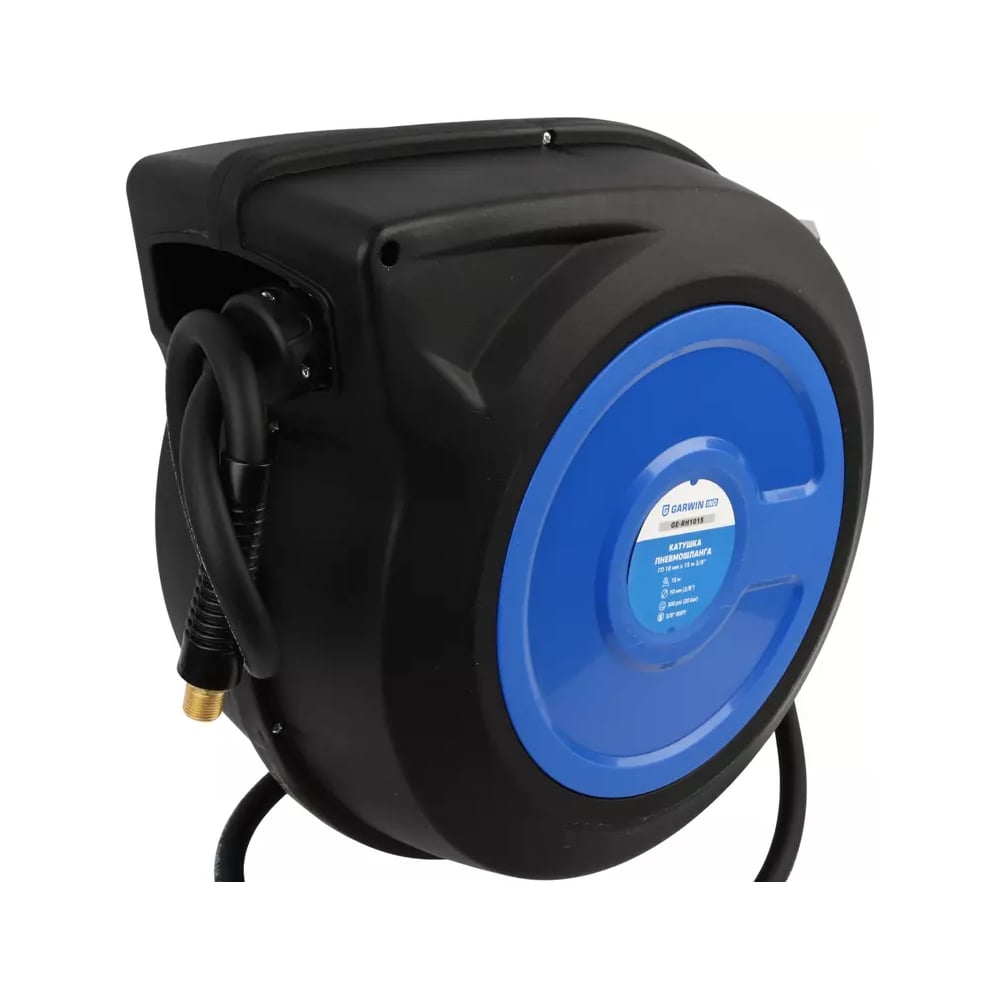 Изображение товара Катушка для раздачи воздуха (воды) GARWIN ГП 10 мм, 15 м, пластиковая закрытая, 3/8 GE-RH1015