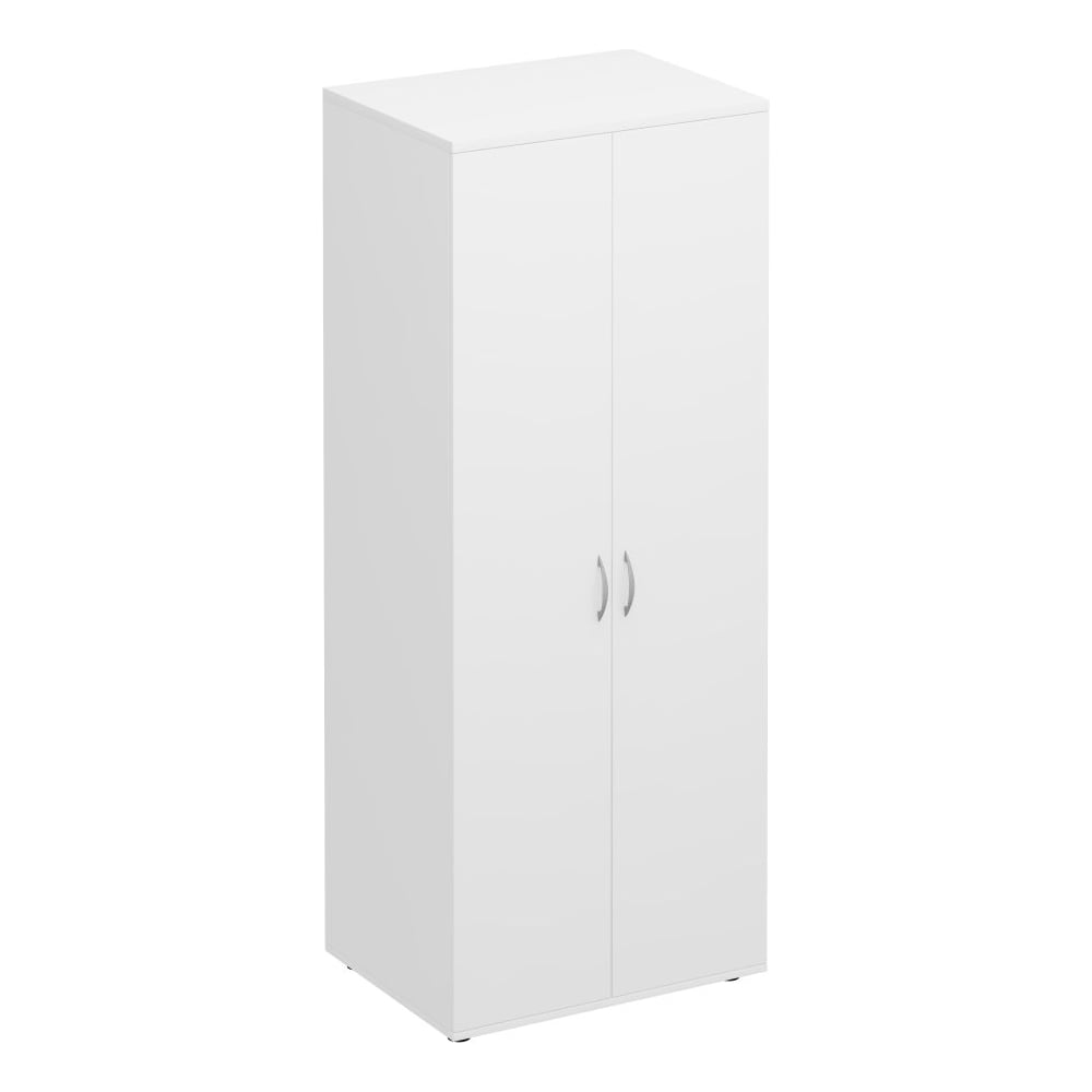 Изображение товара Шкаф для одежды Юнитекс Комфорт глубокий 80_60_200, белый премиум К.512_БП