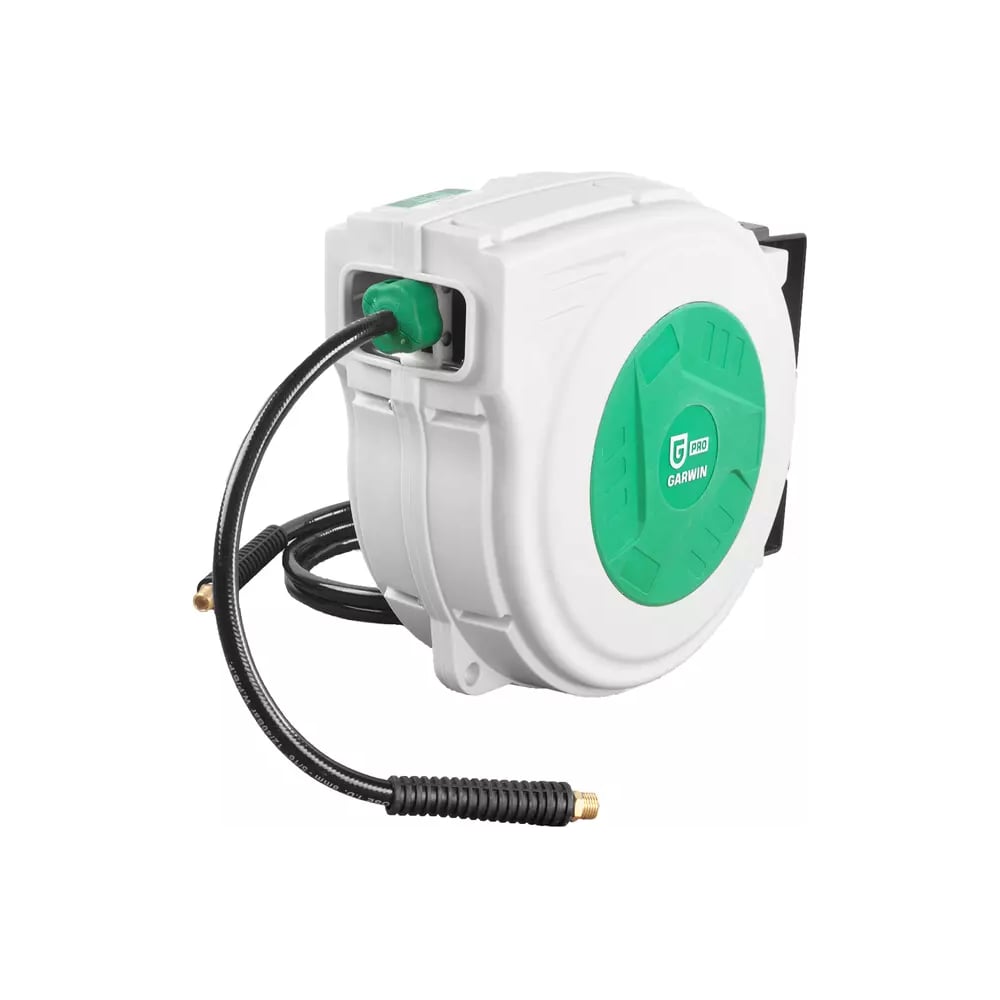 Изображение товара Катушка для раздачи воздуха (воды) GARWIN ПВХ 8 мм, 15 м, пластиковая закрытая, 1/4 808805-158