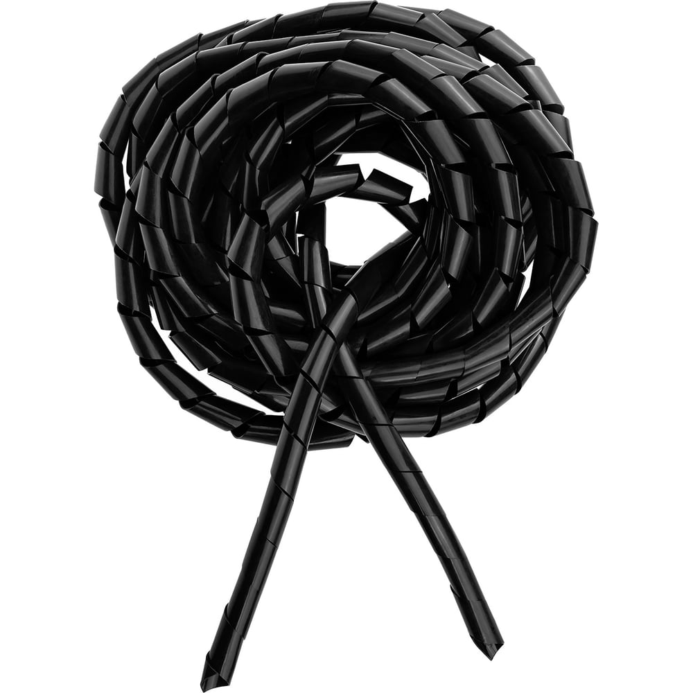 Изображение товара Лента спиральная монтажная MasterProf 6-8мм, 5м, чёрная ЭТ.010086