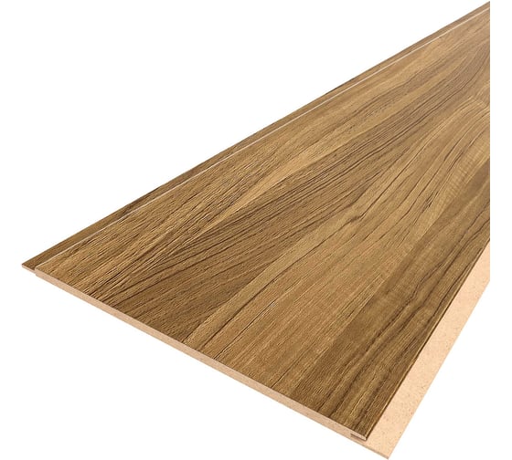 Изображение товара Панель МДФ ПГ Союз классик Орех Альмонд / Миндаль Союз, 2,6x0,238 м (8 шт./уп.) УТ-00123435