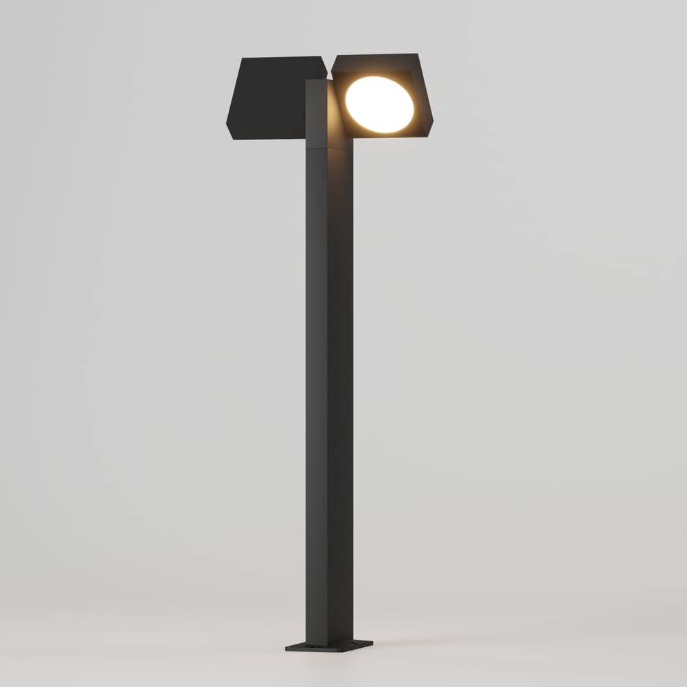 Изображение товара Ландшафтный светодиодный поворотный светильник Elektrostandard IP54 Twin 3000K 35170/F черный a072076