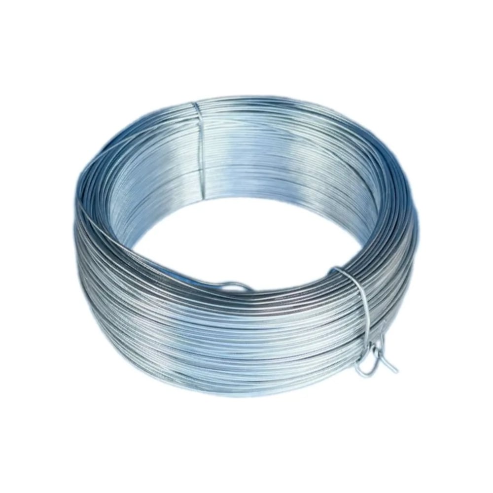 Изображение товара Проволока вязальная стальная оцинкованная 1,2 мм x 57 м Provoloka05oc