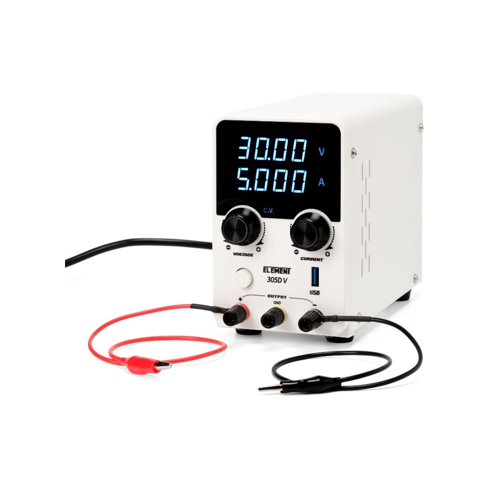 Изображение товара Лабораторный блок питания ELEMENT 305D-V импульсный (30V 5A) 20151