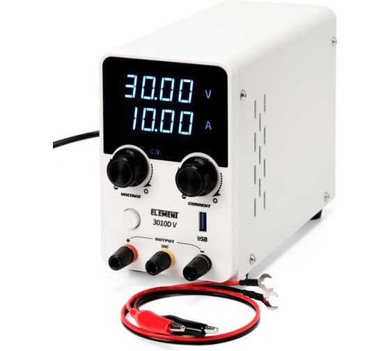 Изображение товара Лабораторный блок питания ELEMENT 3010D-V импульсный (30V 10A) 20152