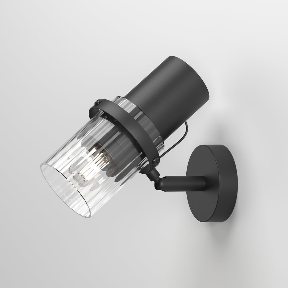 Изображение товара Настенный светильник Eurosvet Megre E14 с поворотным механизмом 503111 черный a071915