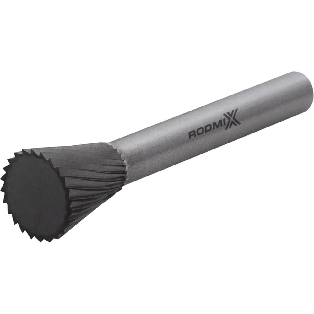 Изображение товара Бор-фреза RODMIX обратный конус N 12х13 M06 одинарная насечка 3312130601