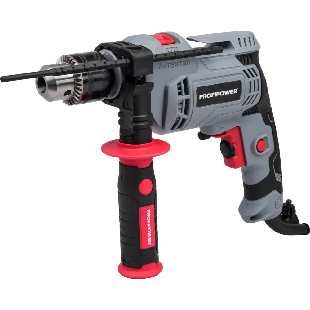 Изображение товара Дрель электрическая Profipower ударная PHD-980 (850Вт, 13мм, 0-3000об/мин, коробка) E0355