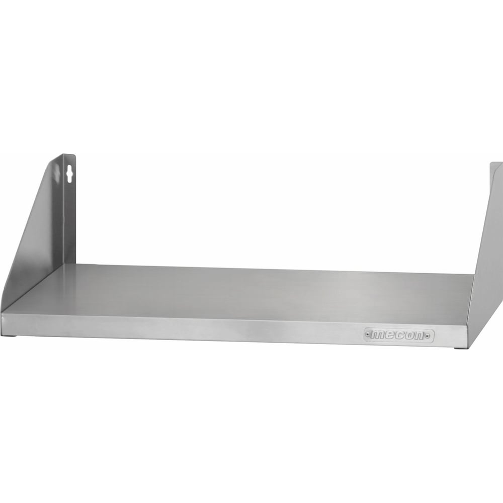 Изображение товара Полка навесная открытая Mecon ПНОн - 1500*300*180 Norma Inox, нерж. сталь, сплошная ПНО-NIn1503018-С