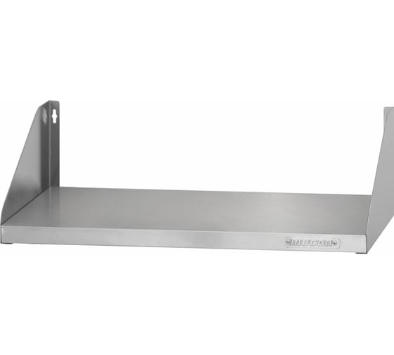 Изображение товара Полка навесная открытая Mecon ПНОн - 1200*300*180 Norma Inox, нерж. сталь, сплошная ПНО-NIn1203018-С