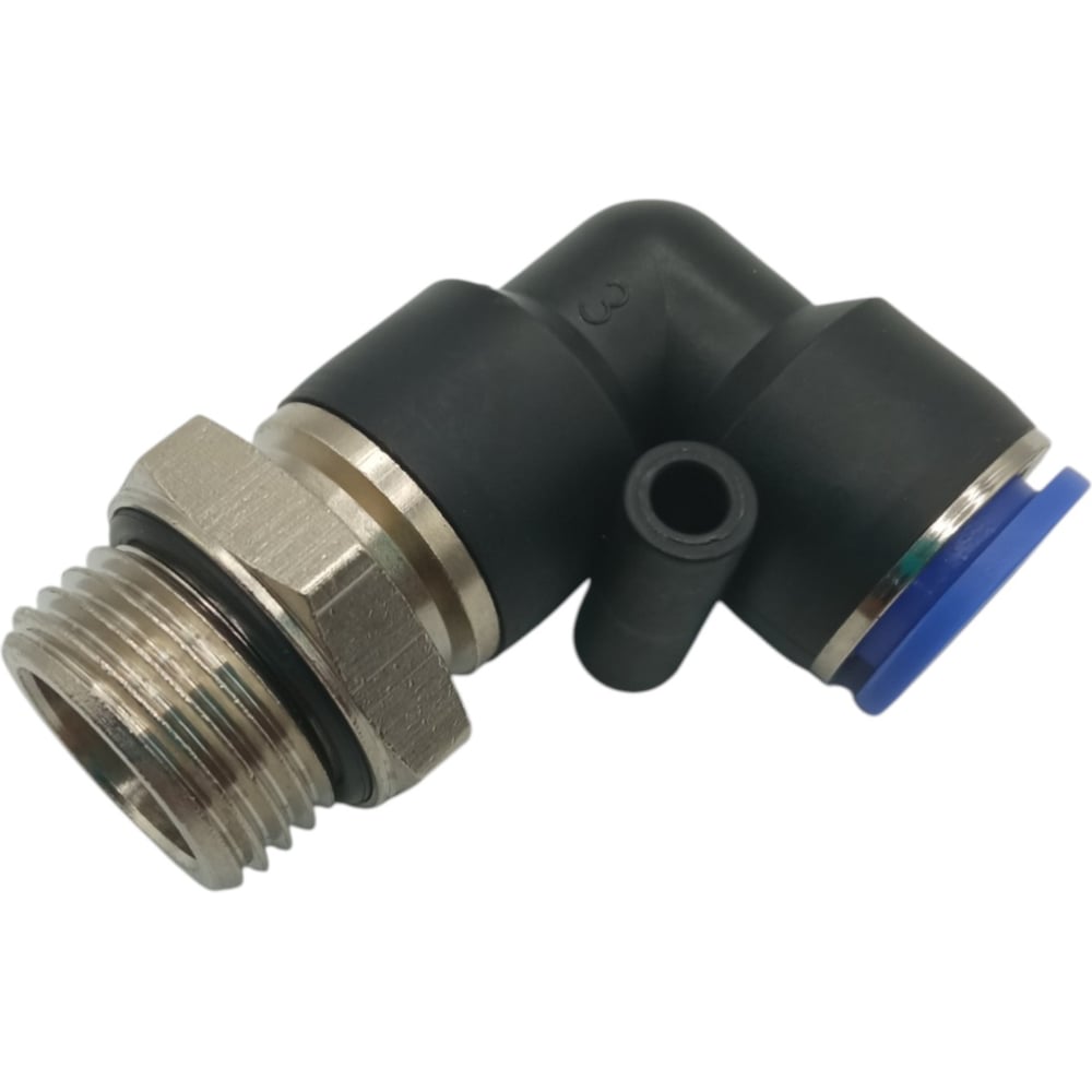 Изображение товара Фитинг угловой 90, поворотный Контактная Механика трубка 12мм, G1/2 KRPL12-04G