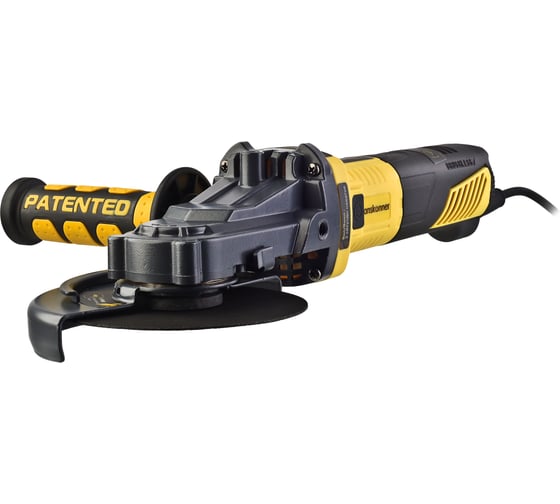 Изображение товара Угловая шлифмашина Hanskonner УШМ PLATINUM, 125мм, 1600Вт, 3000-8500об/мин, БЕСЩЁТОЧНАЯ HAG16125E