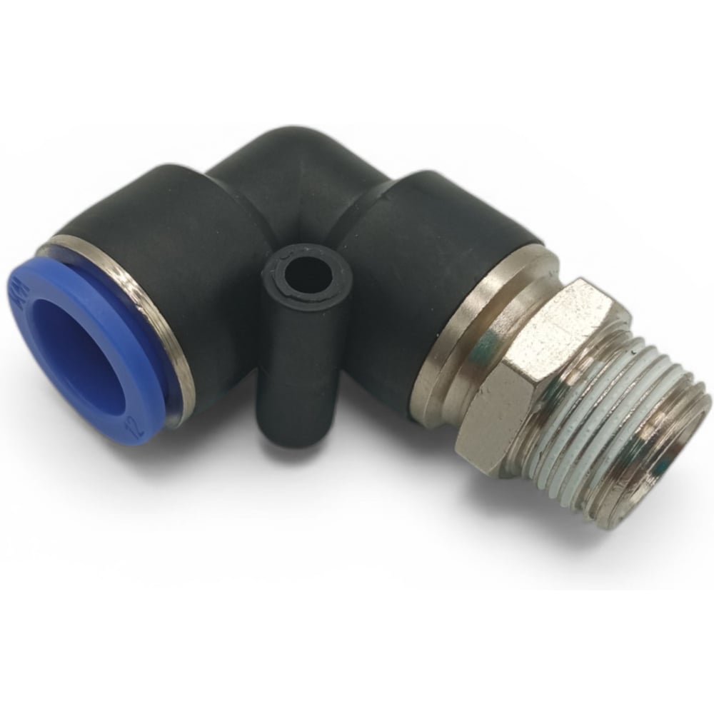 Изображение товара Фитинг угловой 90, поворотный Контактная Механика трубка 12мм, 3/8 KRPL12-03