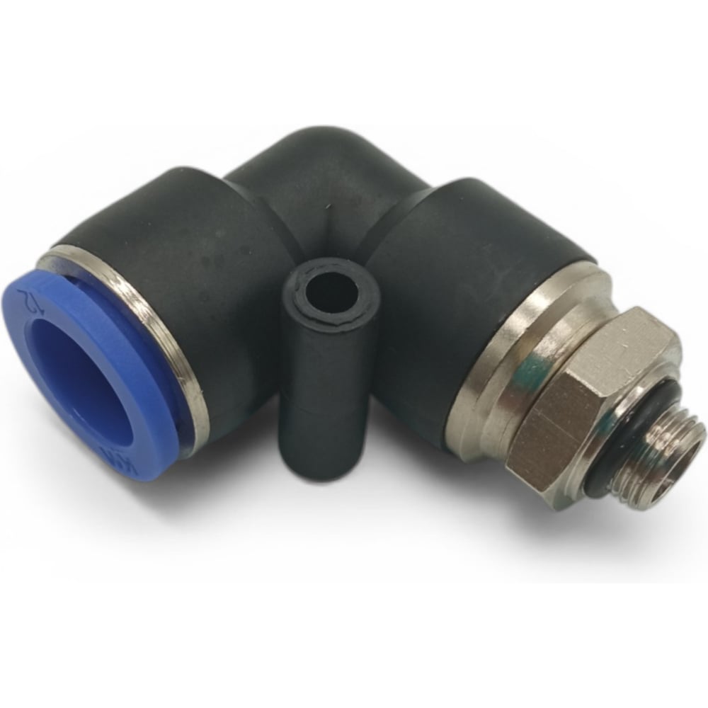 Изображение товара Фитинг угловой 90, поворотный Контактная Механика трубка 12мм, G1/8 KRPL12-01G