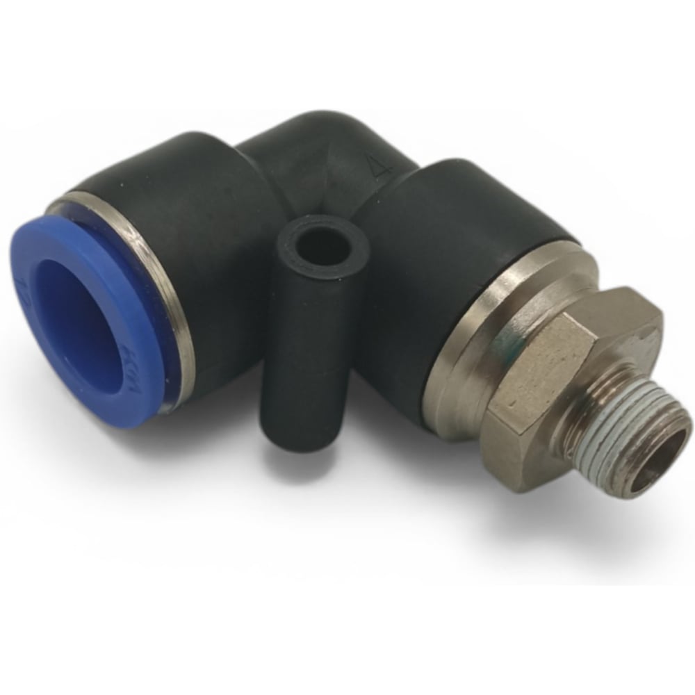 Изображение товара Фитинг угловой 90, поворотный Контактная Механика трубка 12мм, 1/8 KRPL12-01