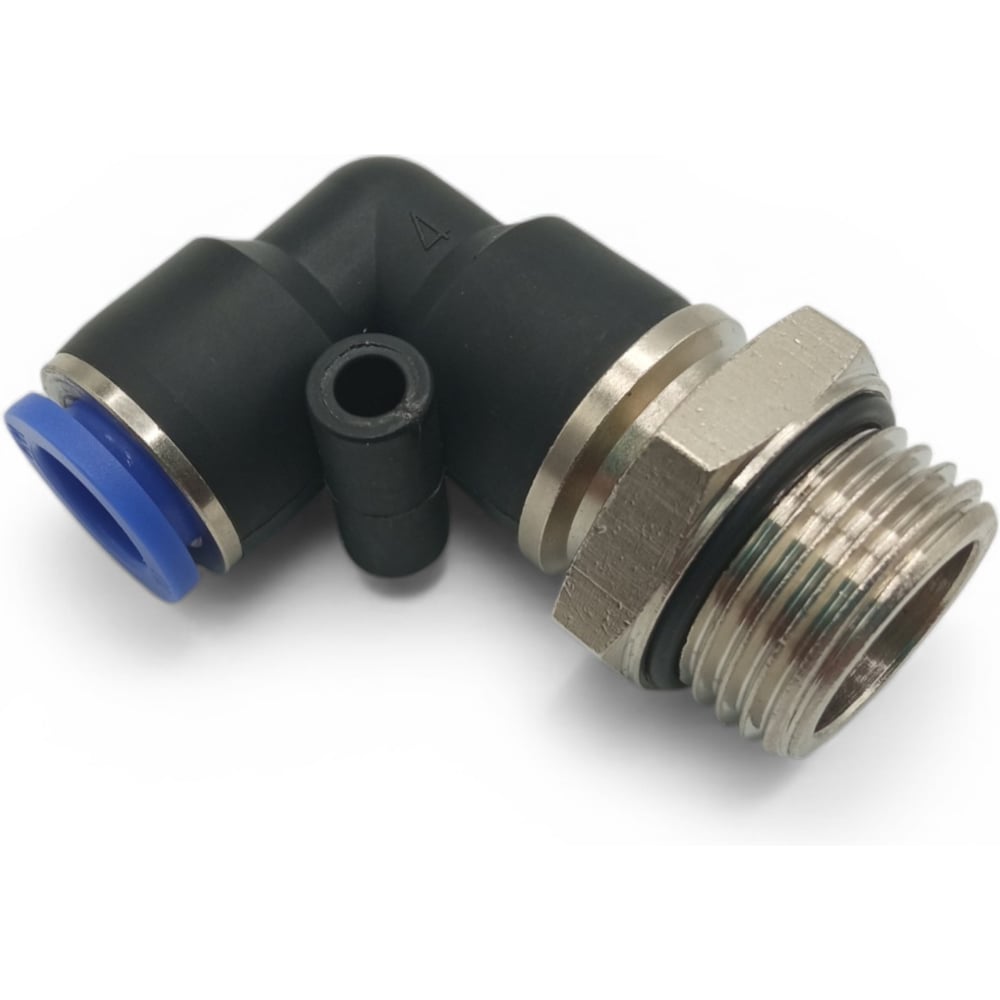 Изображение товара Фитинг угловой 90, поворотный Контактная Механика трубка 10мм, G1/2 KRPL10-04G