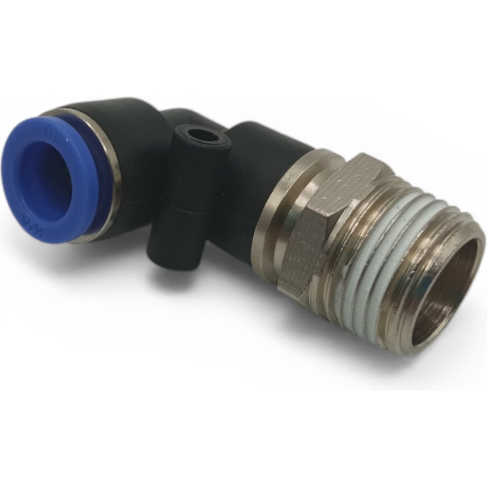 Изображение товара Фитинг угловой 90, поворотный Контактная Механика трубка 10мм, 1/2 KRPL10-04