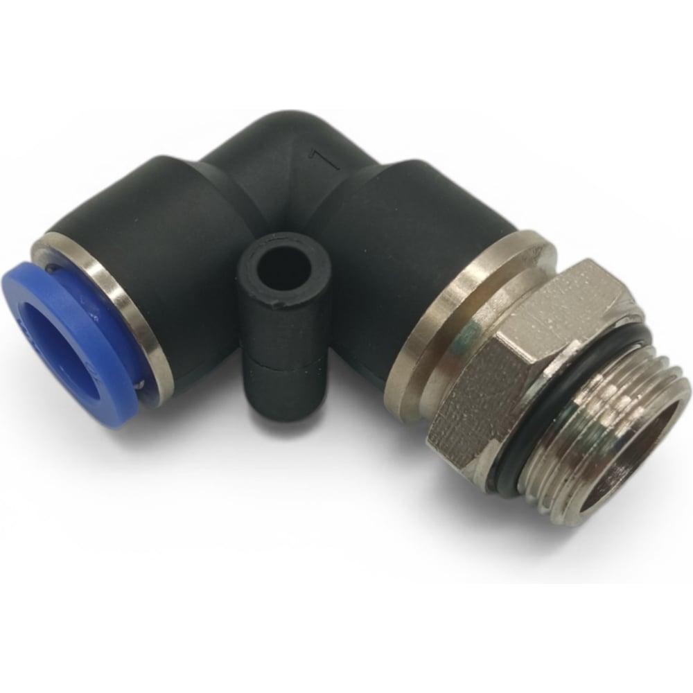 Изображение товара Угловой фитинг KRPL10-03G G3/8M 90° пластик/латунь