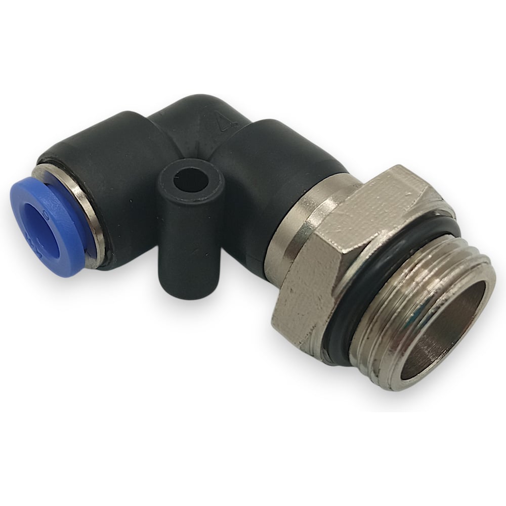 Изображение товара Фитинг угловой 90, поворотный Контактная Механика трубка 6мм, G3/8 KRPL06-03G