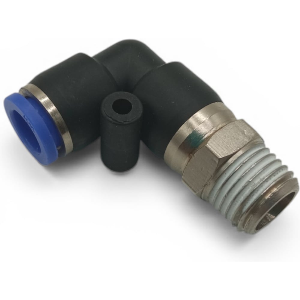Изображение товара Фитинг угловой 90, поворотный Контактная Механика трубка 8мм, 1/4 KRPL08-02